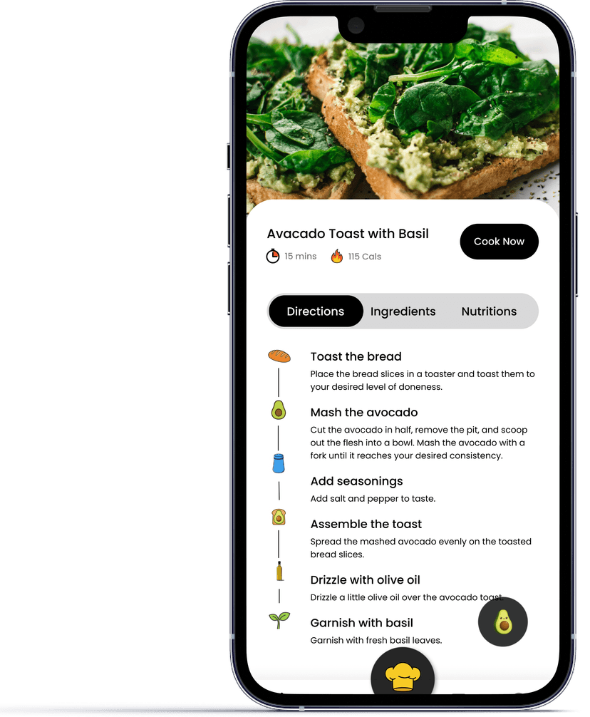 Zucini App on Phone